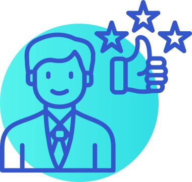 Müşteri geribildirim simgesi - taslak biçimi