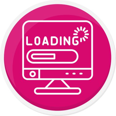 Çubuk simgesinin vektör illüstrasyon tasarımı