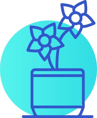 Saksı. Basit tasarım