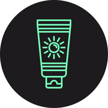 vektör kremi illüstrasyonu