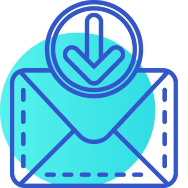 e-posta simgesi doldurulmuş - taslak biçimi