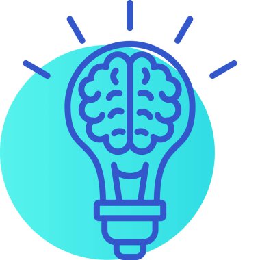 Ampul. Web simgesi basit tasarım