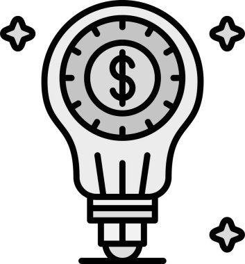 ampul ışığı para simgesi