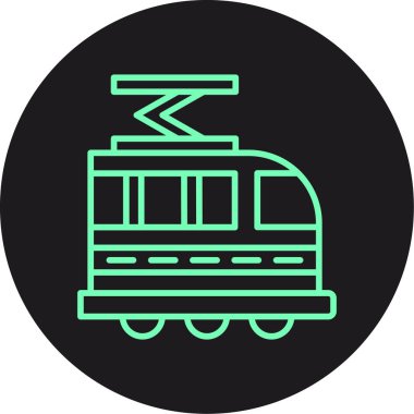 vektör tren istasyonu simgesi