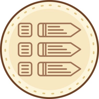 Bozuk para. Web simgesi basit illüstrasyon