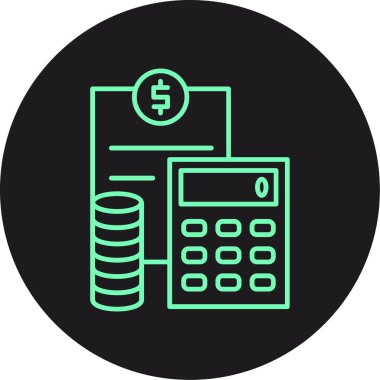 Vektör Doları simge tasarlamak