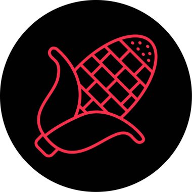 Gıda simgesinin vektör illüstrasyonu