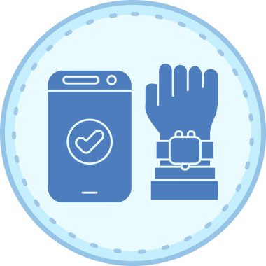 Akıllı telefon ve akıllı telefon ile el ele