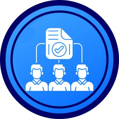 iş simgesi vektör illüstrasyonu