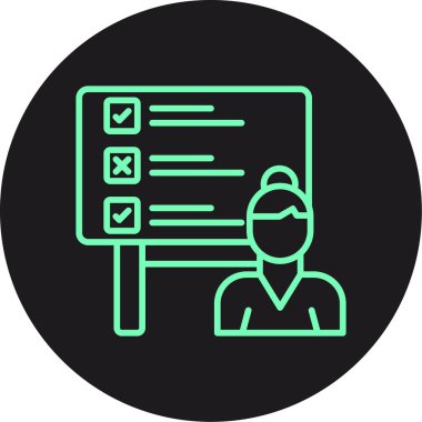 Seo simgesinin vektör illüstrasyonu