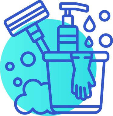 Hijyen temizlik ikonu.