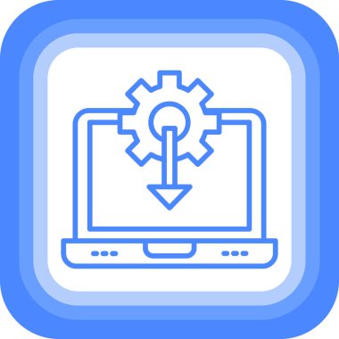 veri analizi. Web simgesi basit tasarım