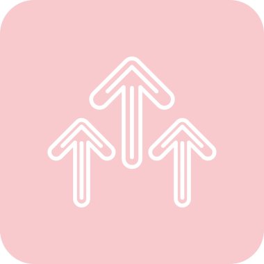 yön vektör illüstrasyon simgesi