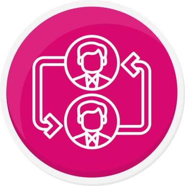 iş ve finans simgesi seti