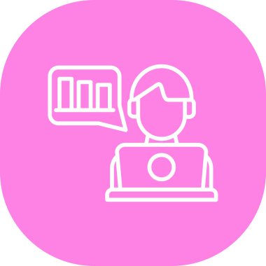 seo modern simgesinin vektör illüstrasyonu