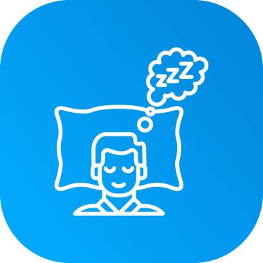 Simge vektör çizim uyku