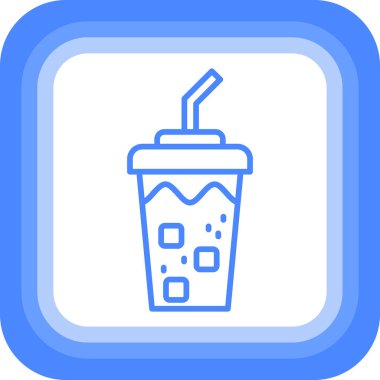 ana hatlarıyla dondurma ikonu iç