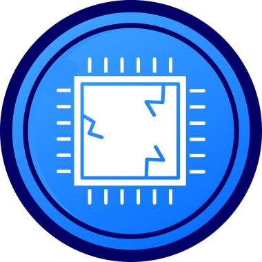 Çemberdeki b-b simgesinin vektör çizimi