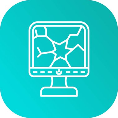 Modern b 'nin vektör illüstrasyonu eksik simgesi