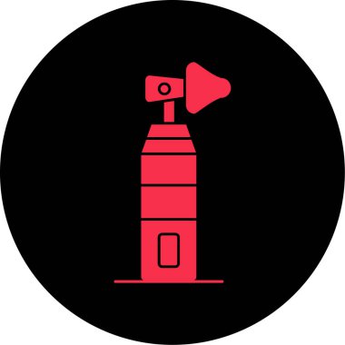 Bir yangın söndürücünün vektör çizimi