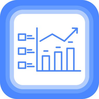 grafik modern simgesinin vektör illüstrasyonu