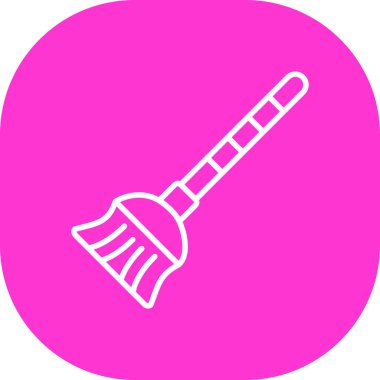 Kürek. Web simgesi basit illüstrasyon