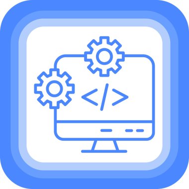 web development. web icon simple design