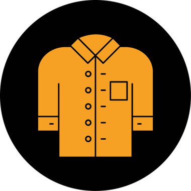 Ceket simge vektör çizim