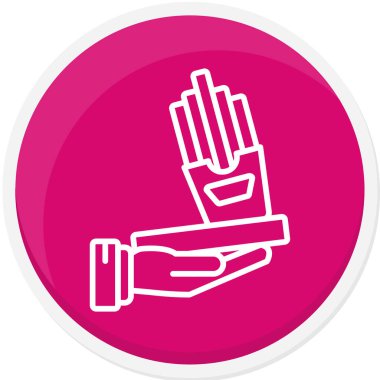 Vektör illüstrasyonu, simge ögesi arkaplanı