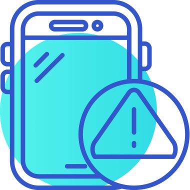 cep telefonu ikonu vektör illüstrasyonu