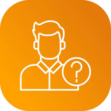 soru simge vektör çizim