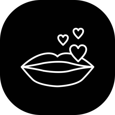 Bir mumlu kalbin vektör çizimi