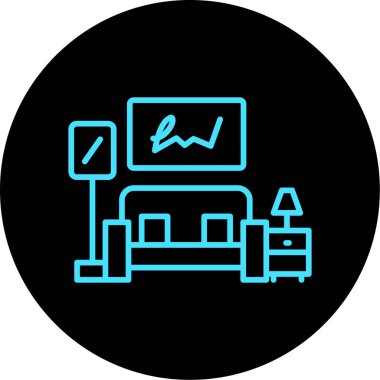 seo modern simgesinin vektör illüstrasyonu