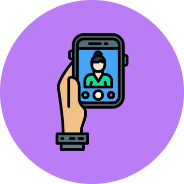 Uygulama modern simgesinin vektör illüstrasyonu