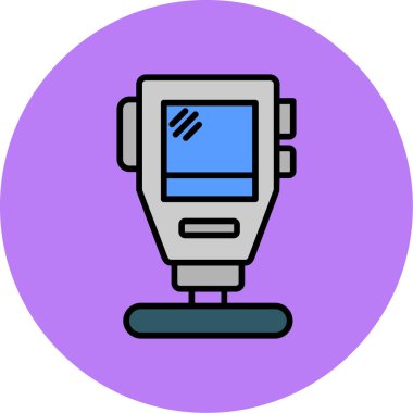 izleyici simgesi, vektör illüstrasyonu