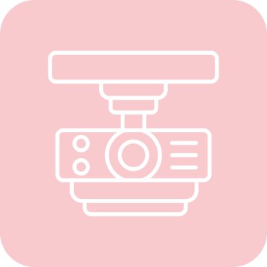 kamera simgesi vektör illüstrasyonu