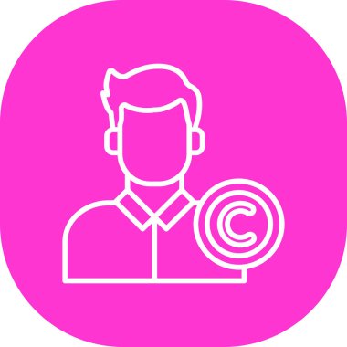 Dizüstü bilgisayarı olan bir adamın vektör çizimi