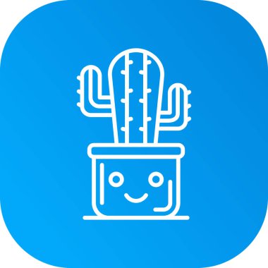 Cactus  icon, vector illustration simple design