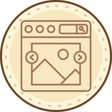 Çamaşır makinesi. Basit resimleme