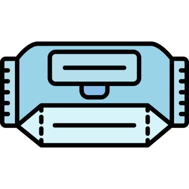 Bilgisayar donanım simgesi. ana hatlı bilgisayar donanım vektör simgeleri rengi düz izole