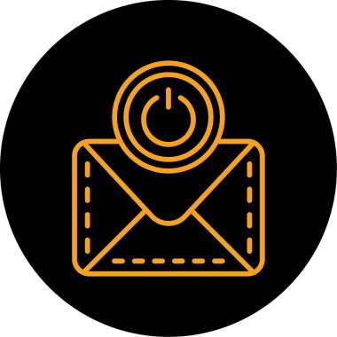 e- posta simgesi vektör illüstrasyonu