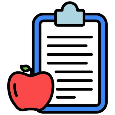 Kitap. Web simgesi basit illüstrasyon