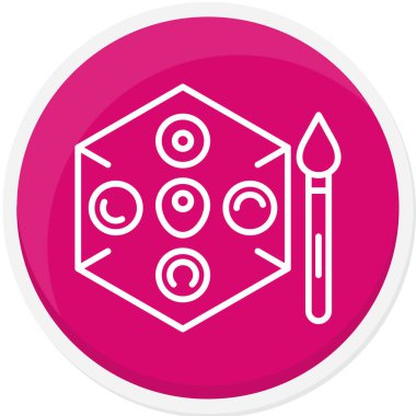 kalem simgesi vektör illüstrasyonu