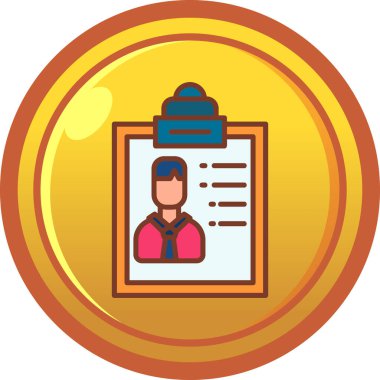 Bir kadının vektör illüstrasyonu