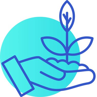 Filizlerin vektör simgesi