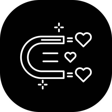 Kalp. Web simgesi basit tasarım