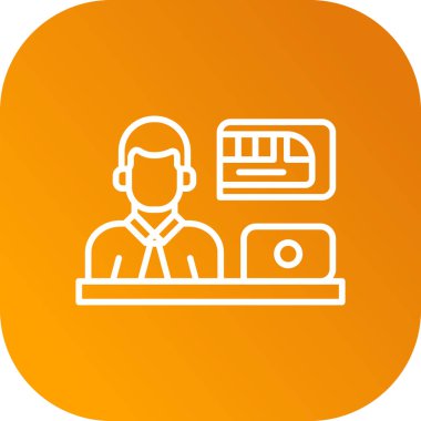 seo modern simgesinin vektör illüstrasyonu