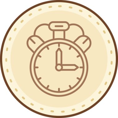 Pusula. Web simgesi basit illüstrasyon