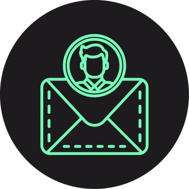 e- posta iletisi vektör illüstrasyonu