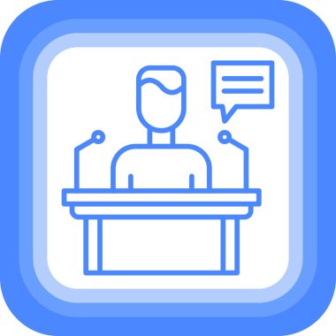 İş yönetimi kategorisinde konferans toplantı ikonu - kategori